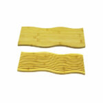 Dalgalı Çift Taraf Tasarımlı Ahşap Sunum Tepsisi