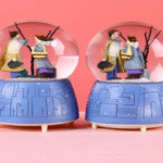 IŞIKLI MÜZIKLI KAR KÜRESI ORTA BOY