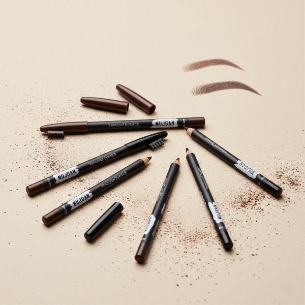 3'lü Fırçalı Kaş Kalemi Seti