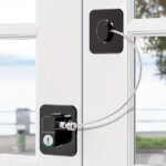 Siyah Plaka Halatlı Emniyet Kilidi