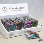 Taşlı El Aynası Anahtarlık Model 3