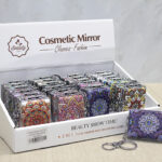 Taşlı El Aynası Anahtarlık Model 5