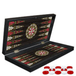 Klasik Sedef İşlemeli Tavla Model 2