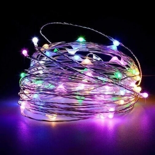 2m Pilli Peri Led RGB - Görsel 2