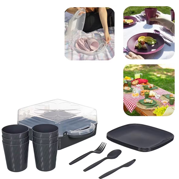 6 Kişilik Piknik Seti - Görsel 2