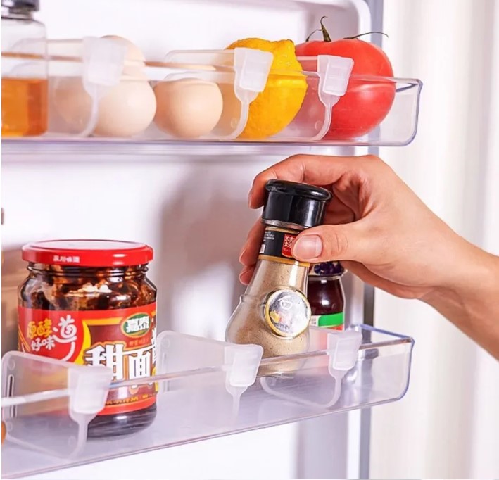 Çok Amaçlı Buzdolabı Raf Ayırıcı 10 Adet - Görsel 2