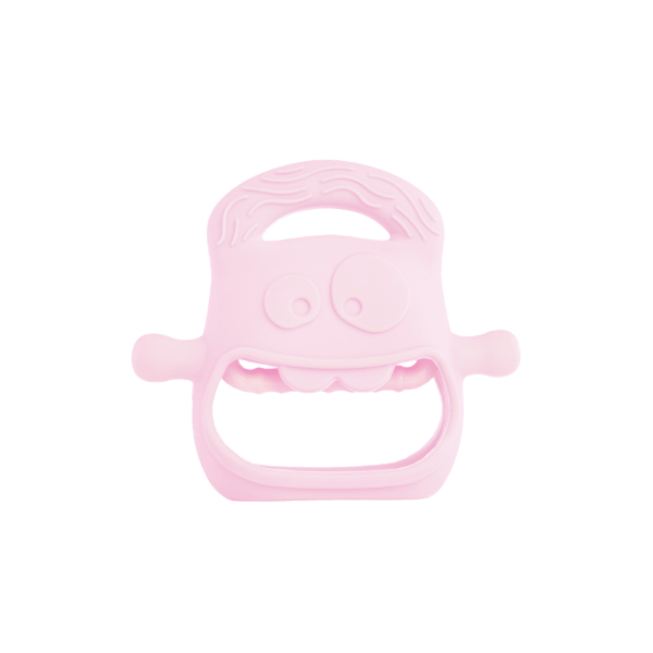 Pembe Bebek Silikon Diş Kaşıyıcı