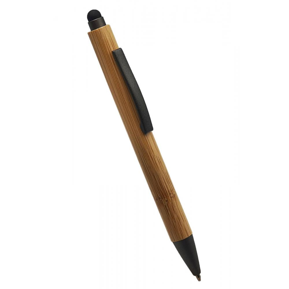 Touchpen Tükenmez Kalem - Dokunmatik Ekran Uyumlu - Bambu